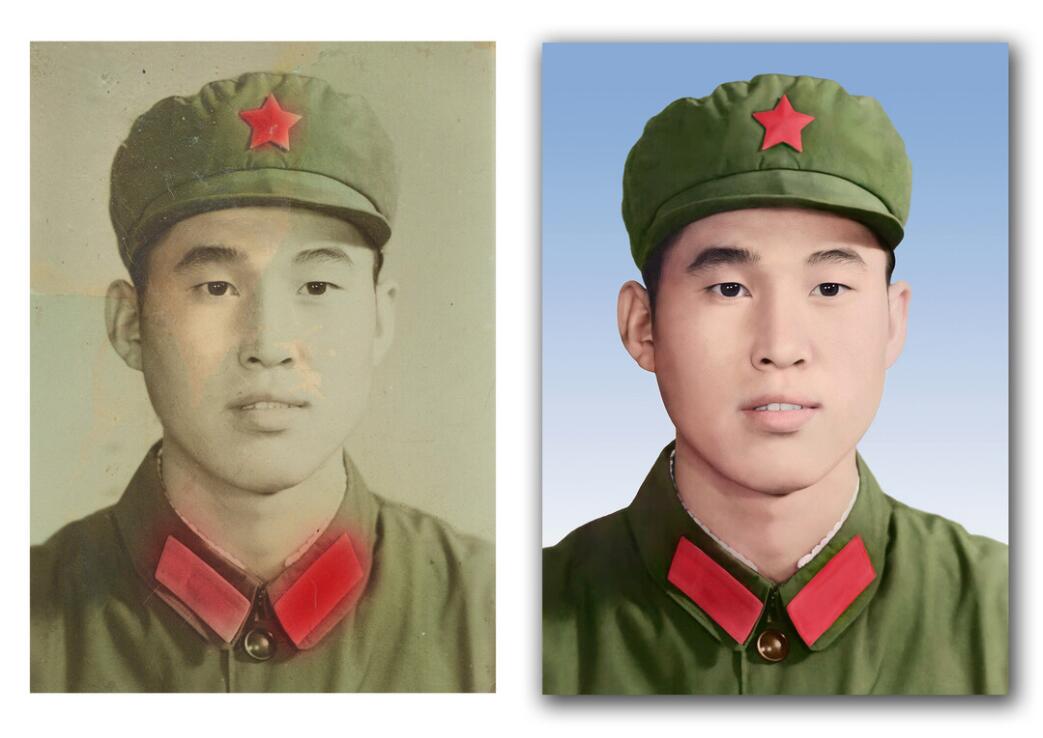 桑珠孜破损照片修复-18